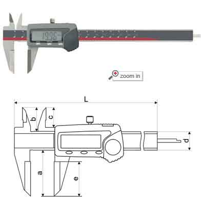 Knife-point Special Digital Calipers